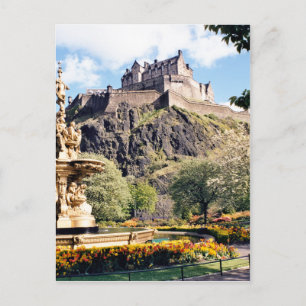 Cartão Postal Castelo de Edimburgo