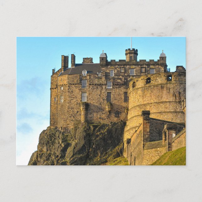 Cartão Postal Castelo de Edimburgo (Frente)