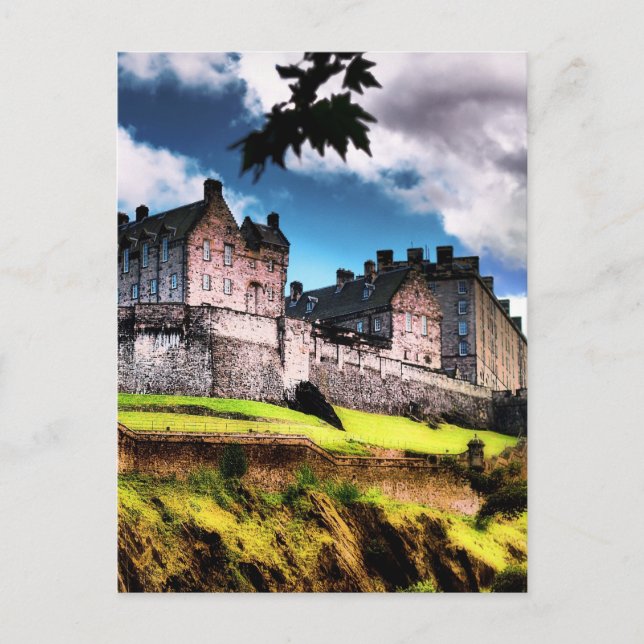 Cartão Postal Castelo de Edimburgo (Frente)