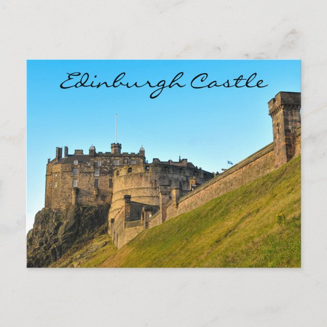 Cartão Postal Castelo de Edimburgo (Frente)