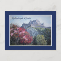 Castelo de Edimburgo Escócia pintura por Pola.B.Al