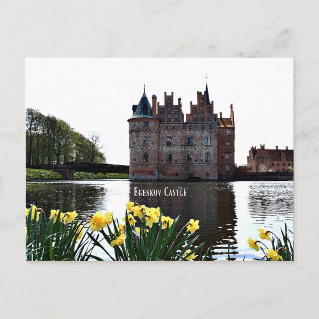 Cartão Postal Castelo de Egeskov (Frente)