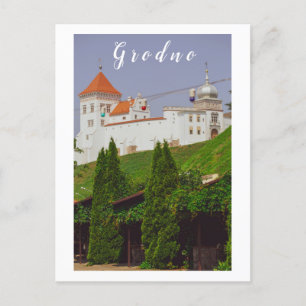 Cartão Postal Castelo de Exibição de Cidade da Arquitetura de Gr