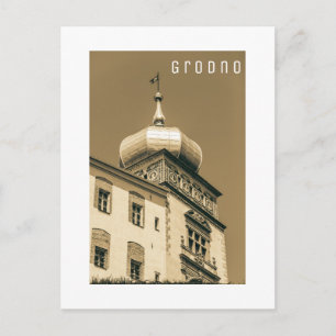 Cartão Postal Castelo de Exibição de Cidade da Arquitetura de Gr