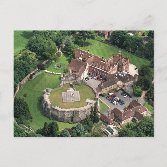 Cartão Postal Castelo de Farnham (Frente)
