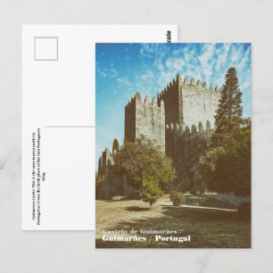 Cartão Postal Castelo de Guimaraes.