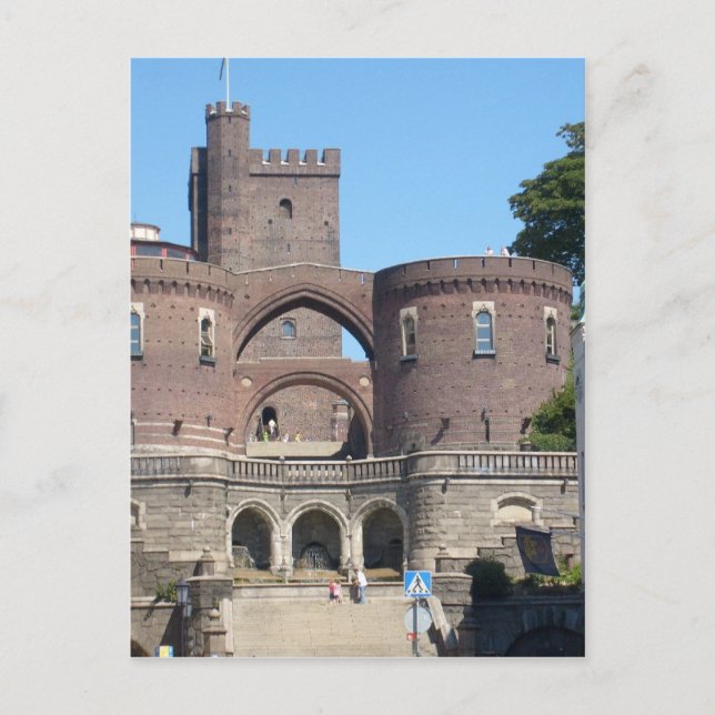 Cartão Postal Castelo de Helsingborg - Suecia (Frente)