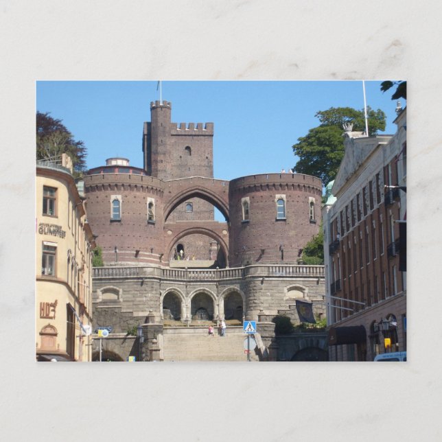 Cartão Postal Castelo de Helsingborg - Suecia (Frente)