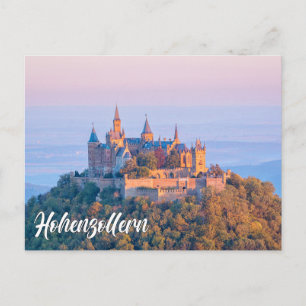 Cartão Postal Castelo de Hohenzollern, Alemanha