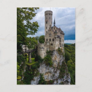 Cartão Postal Castelo de Lichtenstein - Baden-Württemberg - Alem