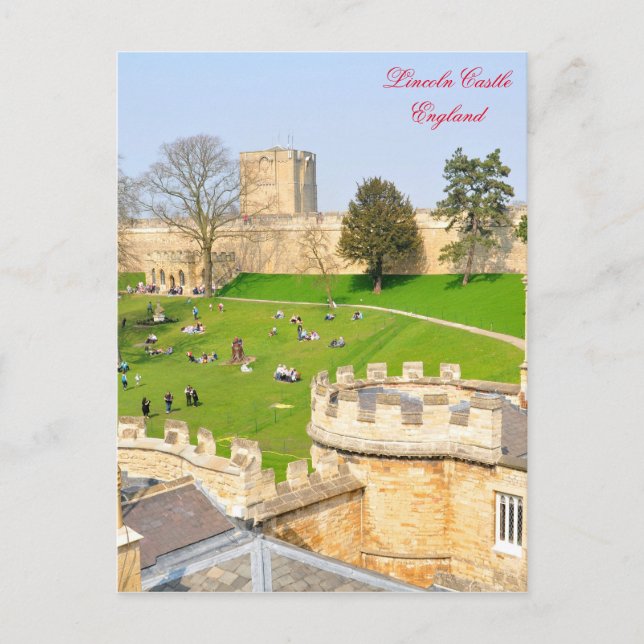 Cartão Postal Castelo de Lincon (Frente)