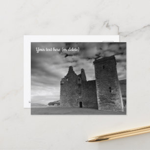 Cartão Postal Castelo de Lochranza, Ilha de Arran, Escócia Cartã