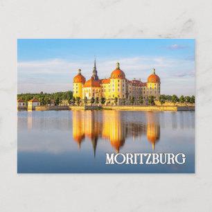 Cartão Postal Castelo de Moritzburg, Alemanha