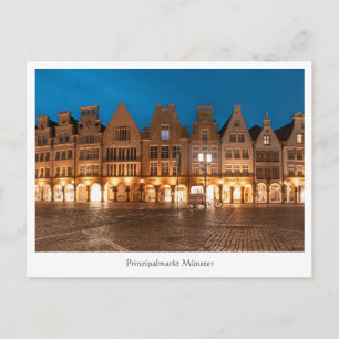 Cartão Postal Castelo de Münster