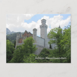Cartão Postal Castelo de Neuschwanstein - Alemanha