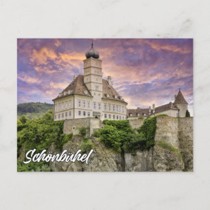 Cartão Postal Castelo de Schonbuhel, Schonbuhel-Aggsbach, Áustri