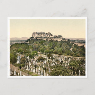 Cartão Postal Castelo de Stirling, Stirling, Escócia