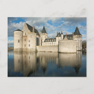 Cartão Postal Castelo de Sully sur Loire