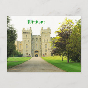 Cartão Postal Castelo de Windsor
