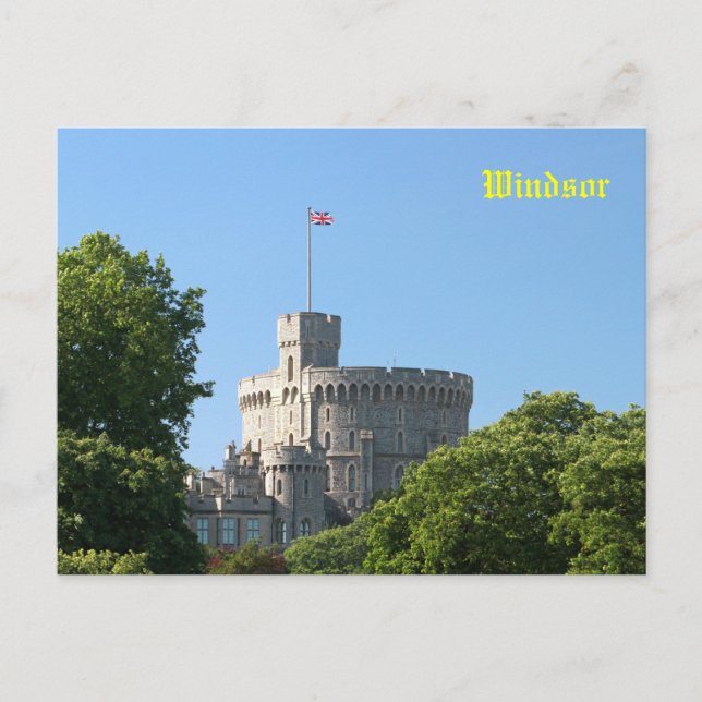 Cartão Postal Castelo de Windsor (Frente)