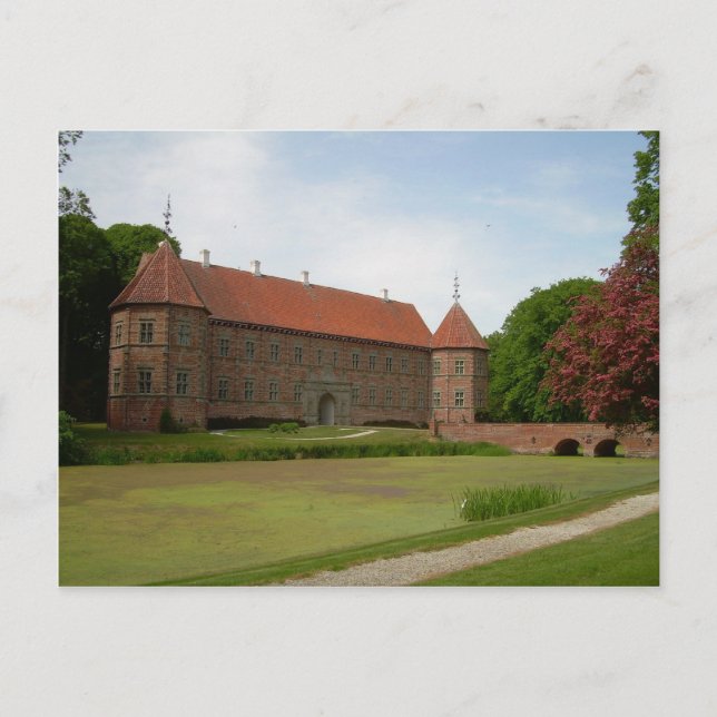 Cartão Postal Castelo dinamarquês (Frente)