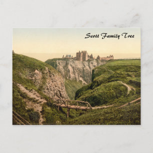 Cartão Postal Castelo Dunottar, Stonehaven, Escócia