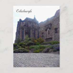 Cartão Postal castelo edinburgh interior