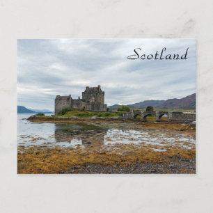 Cartão Postal Castelo Eilean Donan, Loch Duich - Escócia, Reino 