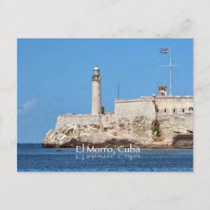Cartão Postal Castelo El Morro, Cuba