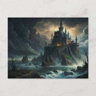 Cartão Postal Castelo Grand Gothic Moon
