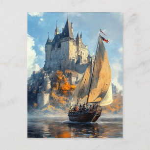 Cartão Postal Castelo Medieval