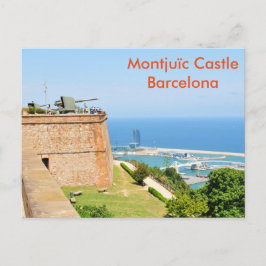 Cartão Postal Castelo Montjuic, Barcelona
