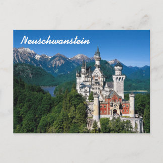 Cartão Postal Castelo Neuschwanstein