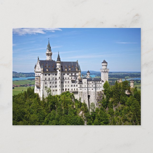 Cartão Postal Castelo Neuschwanstein (Frente)