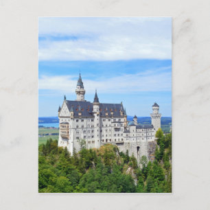 Cartão Postal castelo neuschwanstein