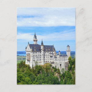 Cartão Postal castelo neuschwanstein