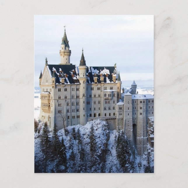 Cartão Postal Castelo Neuschwanstein 4 (Frente)