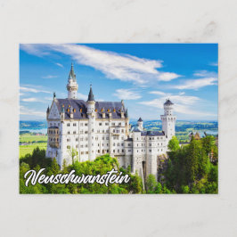 Cartão Postal Castelo Neuschwanstein, Alemanha