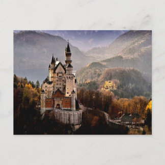 Cartão Postal Castelo Neuschwanstein Alemanha