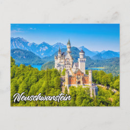 Cartão Postal Castelo Neuschwanstein, Alemanha