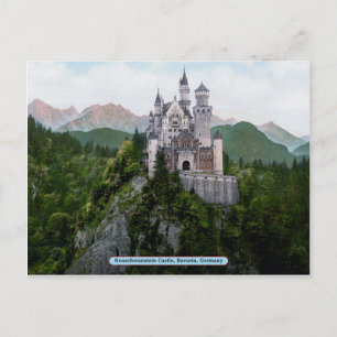 Cartão Postal Castelo Neuschwanstein, Baviera, Alemanha