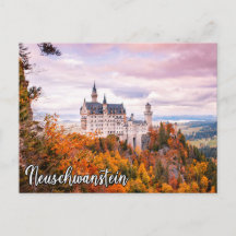 Castelo Neuschwanstein No Outono