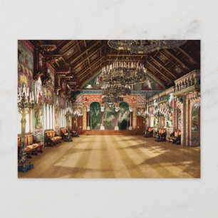 Cartão Postal Castelo Neuschwanstein Upper Bavaria Alemanha