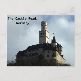 Cartão Postal Castelo no vale de Rhine