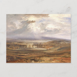 Cartão Postal Castelo Raby, a Sede do Conde de Darlington