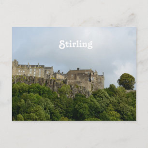 Cartão Postal Castelo Stirling Escócia