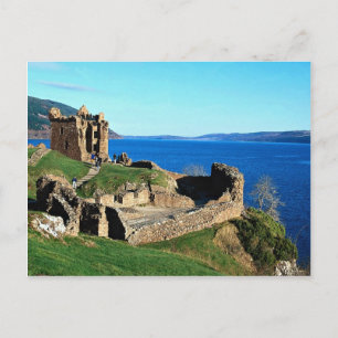 Cartão Postal Castelo Urquhart, Loch Ness, Escócia