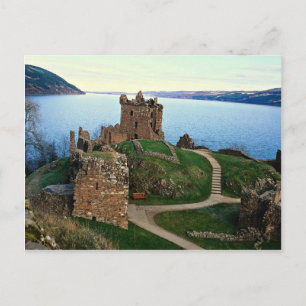 Cartão Postal Castelo Urquhart, Loch Ness, Escócia