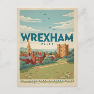 Cartão Postal Castelo Vintage Wherxham, presentes e lembranças d