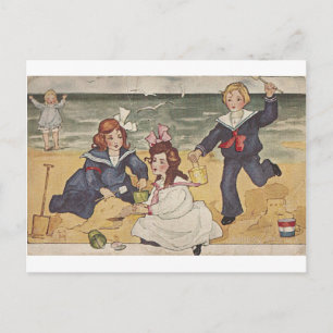 Cartão Postal Castelos De Construção